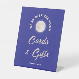 Expositor En L Estamos sobre el Rótulo de tarjetas Baby Shower y