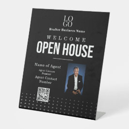 Expositor En L Estate Open House Logo Photo Black