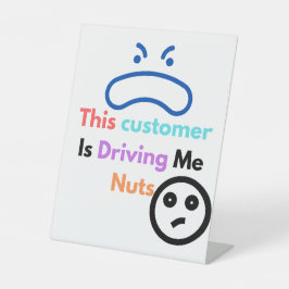 Expositor En L Este cliente me está volviendo loco