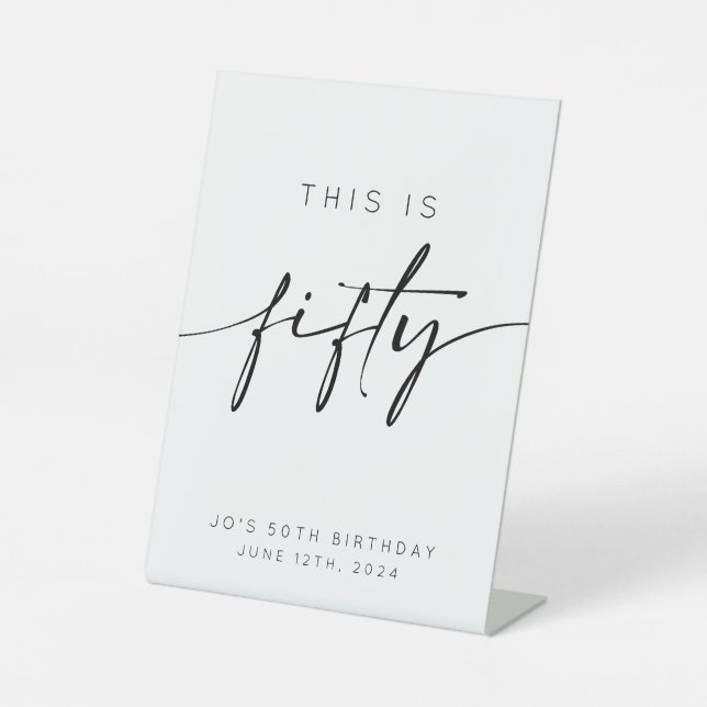 Expositor En L Este Es El 50 Aniversario (Anverso)