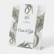 Eucalyptus color agua deja regalos de tarjetas de