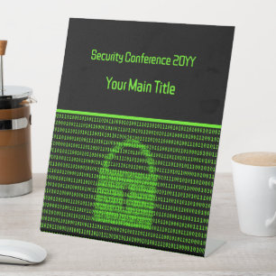 Expositor En L Evento cibernético - Seguridad de código de comput