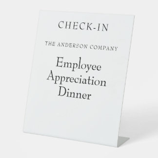 Expositor En L Evento de Agradecimiento a Empleados Blancos