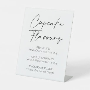 Expositor En L Eventos Bodas de Cupcake Flavors