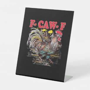 Expositor En L F-Caw-F Hei Hei Moana Gallo Clásico Gráfico Divert
