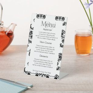 Expositor En L Fácil diseño de su propio menú Personalizado perso