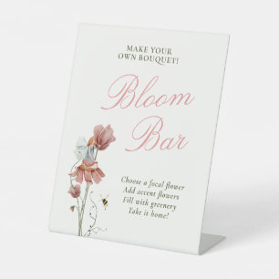 Expositor En L Fairy First Vintage Floral Birday Bloom Bar