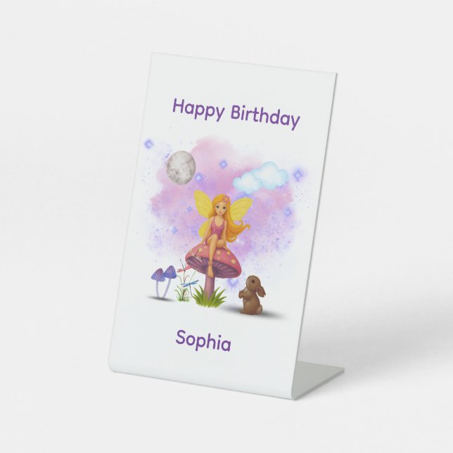 Expositor En L Fairy Garden Notebook Birthday Gift (Anverso)