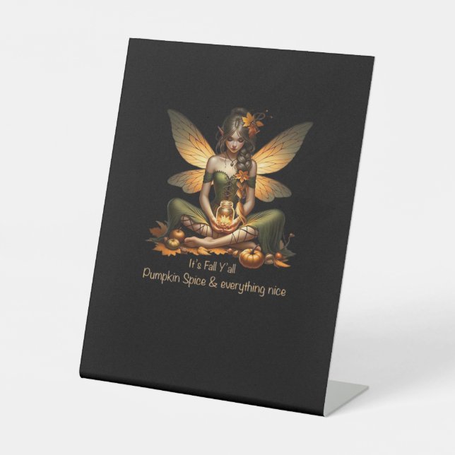 Expositor En L Fairy It's Fall Y'S Fall (Anverso)