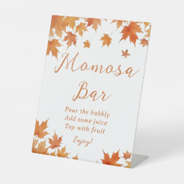 Expositor En L Fall Otoño Baby Shower Momosa Bar