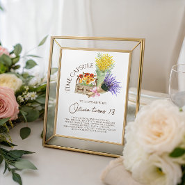 Expositor En L Farmer’s Market Time Capsule Sign