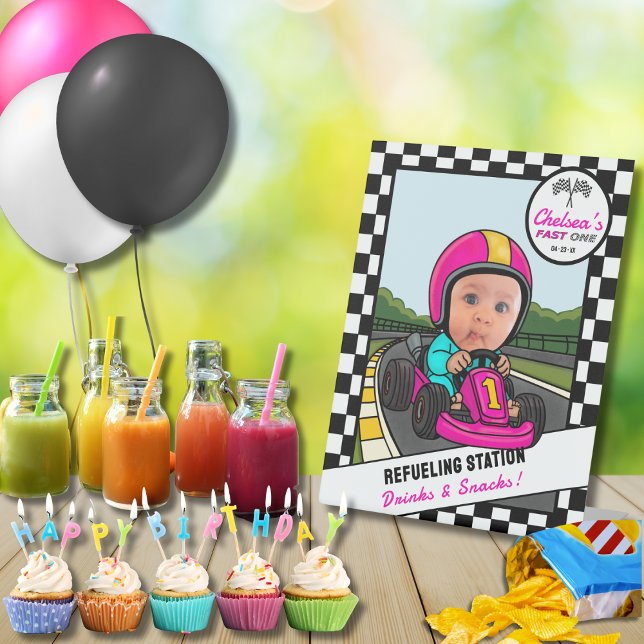 Expositor En L Fast ONE Pink Refueling Station Drinks and Snacks (Subido por el creador)