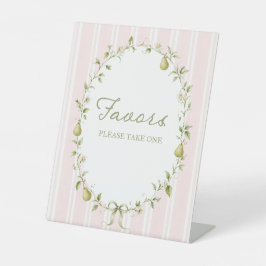 Expositor En L Favor de Boda Perfect Pear