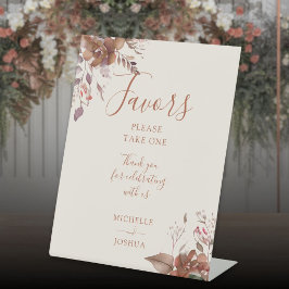 Expositor En L Favoritos de escritura elegante floral rústica de 