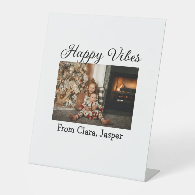 Expositor En L Felices vibraciones niños Navidades familiares Inv (Anverso)