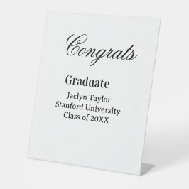 Expositor En L Felicidades graduación nombre universidad nombre p