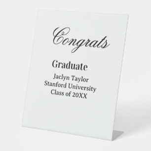 Expositor En L Felicidades graduación nombre universidad nombre p