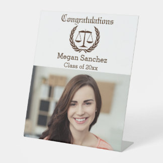 Expositor En L Felicitaciones Graduado de Facultad de Derecho con