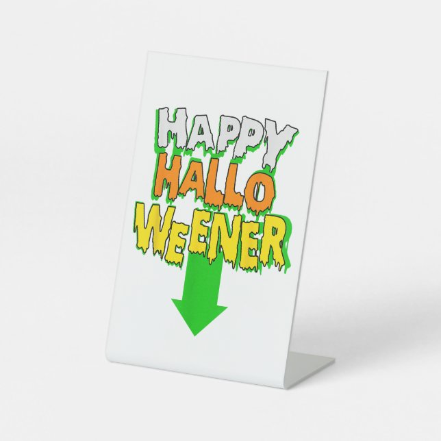 Expositor En L Feliz Halloween (Anverso)