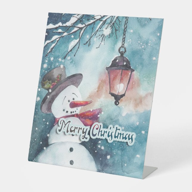 Expositor En L Feliz Navidad (Anverso)