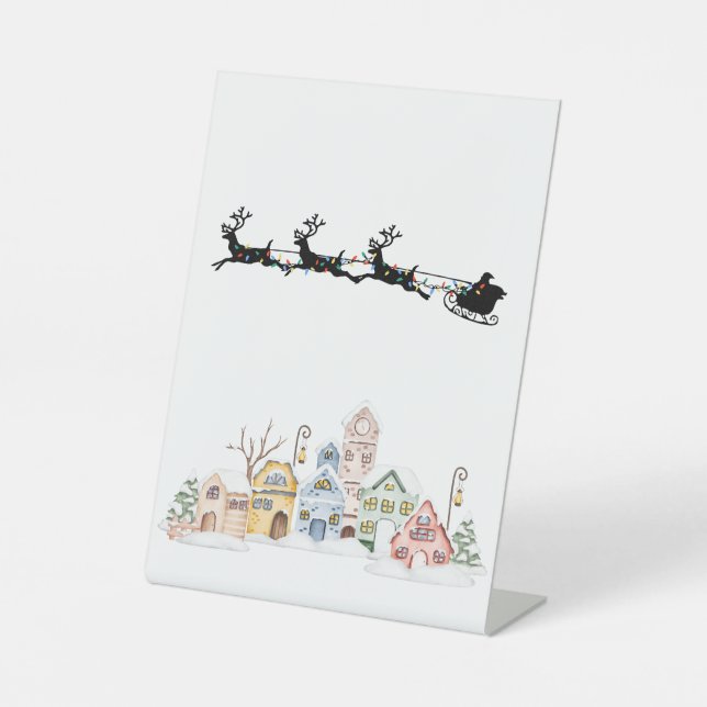 Expositor En L Feliz Navidad (Anverso)