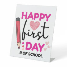 Feliz primer día de clases, corazones íntimos