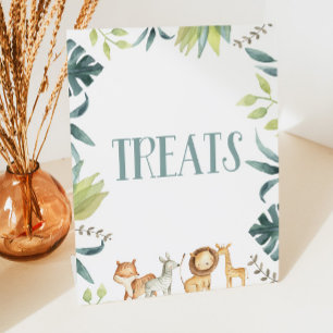 Expositor En L Fiesta de animales de la jungla del zoológico de S