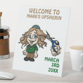 Expositor En L Fiesta de artesanías suministra el símbolo de la m