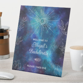 Expositor En L Fiesta de Bachelorette de acuarela mística