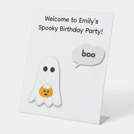 Expositor En L Fiesta de cumpleaños de Halloween | Diseño de fant