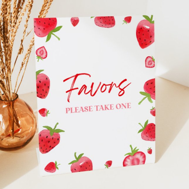 Expositor En L Fiesta de fresa Berry Sweet Favors (Subido por el creador)