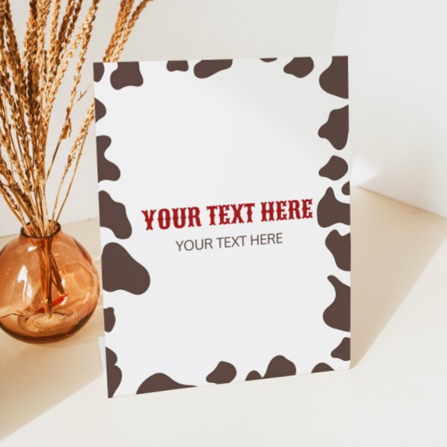 Expositor En L Fiesta de Personalizado occidental silvestre Rodeo (Subido por el creador)