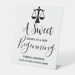 Expositor En L Fiesta de posgrado Minimalista moderno