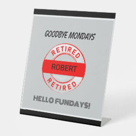 Expositor En L Fiesta de retiro de retiro de retiro de Fun Retire