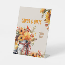 Expositor En L Fiesta de tarjetas y regalos de girasol