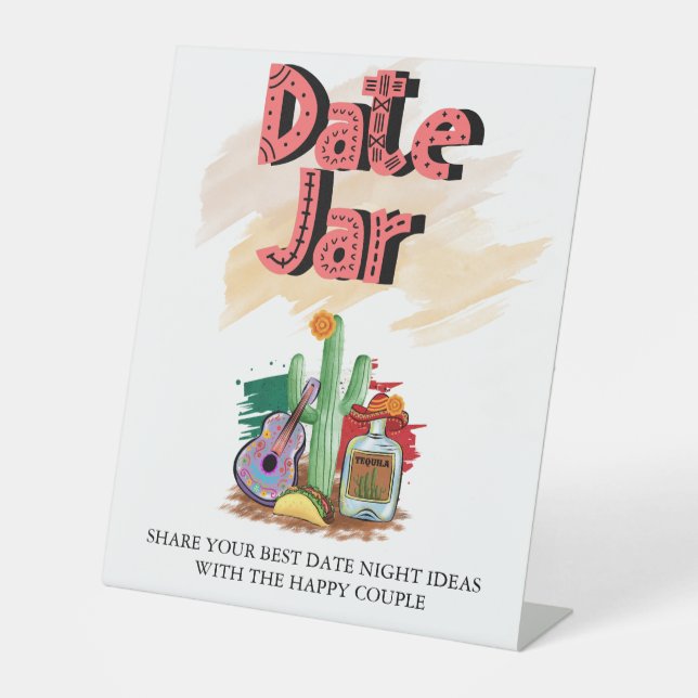 Expositor En L Fiesta | Ducha acuarela | Noche de la fecha (Anverso)