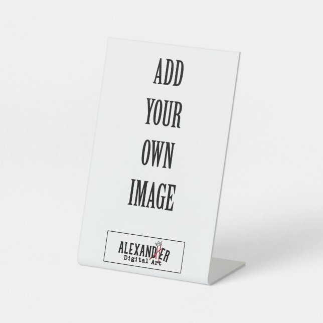 Expositor En L fiesta, ducha o Boda 4x6 (Anverso)