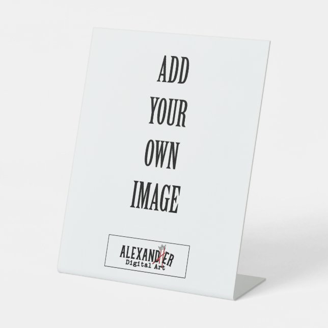 Expositor En L fiesta, ducha o Boda 8x10 (Anverso)