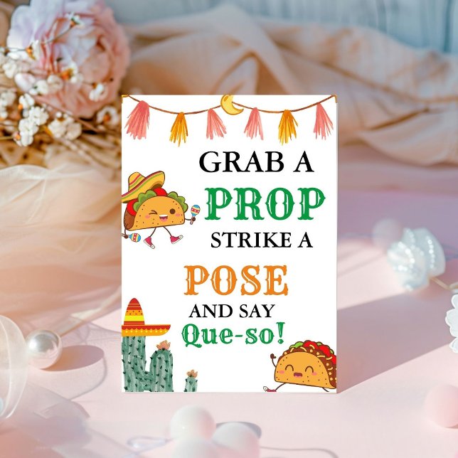 Expositor En L Fiesta mexicano Fiesta Photo Booth Baby Shower (Subido por el creador)