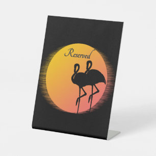 Expositor En L Flamencos de atardecer reservados