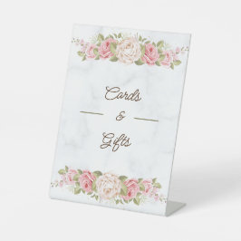 Expositor En L Flor Rosa elegante