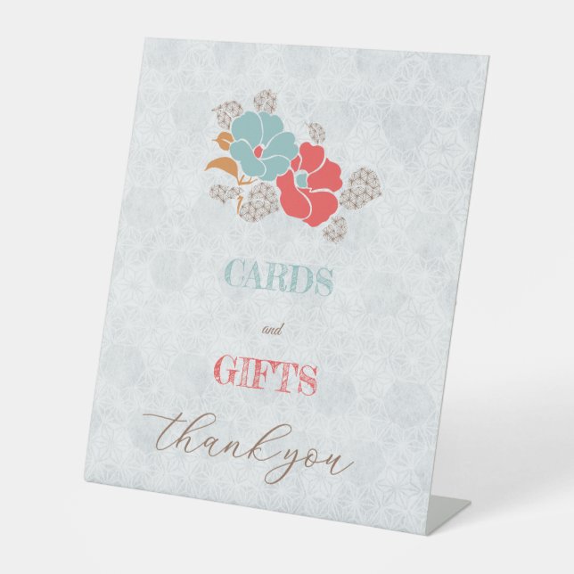 Expositor En L "Floral Elegance" Collection (Anverso)