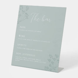 Expositor En L Floral Greenery Wedding