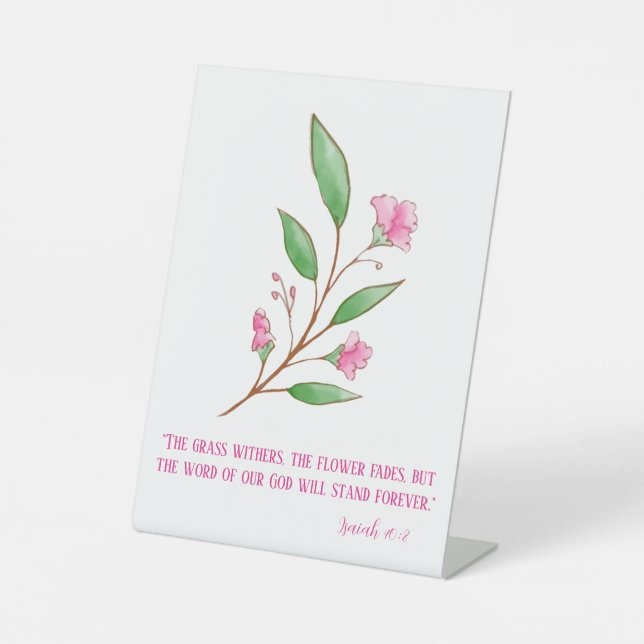 Expositor En L Floral la palabra de Dios (Anverso)