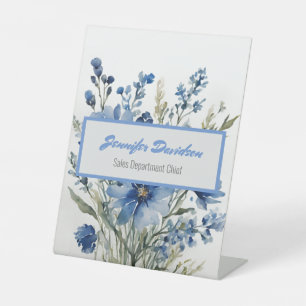Expositor En L Floral Moderno Minimalista elegante profesional