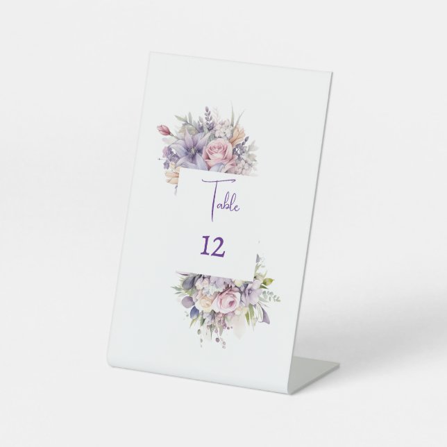 Expositor En L Flores acuáticas. Boda. (Anverso)