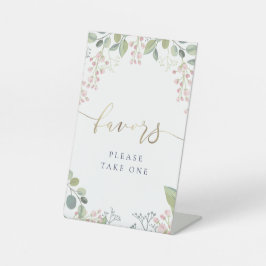 Expositor En L flores pequeñas favorecen el cartel de peatón