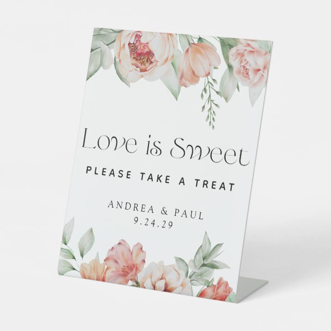 Expositor En L Flores primaverales y vegetación (Anverso)