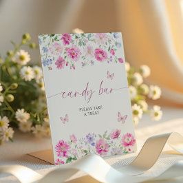 Expositor En L Flores rosa brillante barra de candelabros