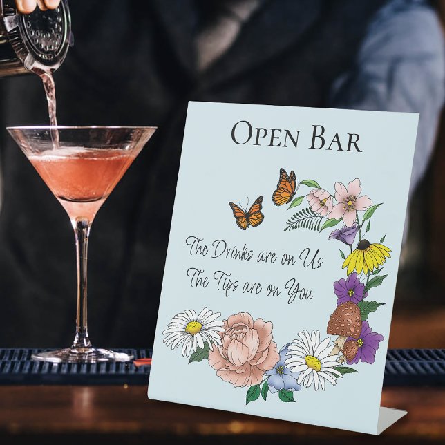 Expositor En L Flores salvajes Flores Azules Florales (Subido por el creador)